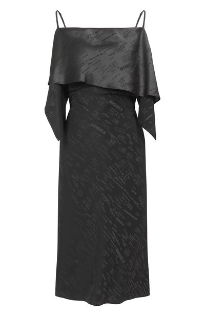 Женское атласное платье MM6, арт. S52DD0082/M35737