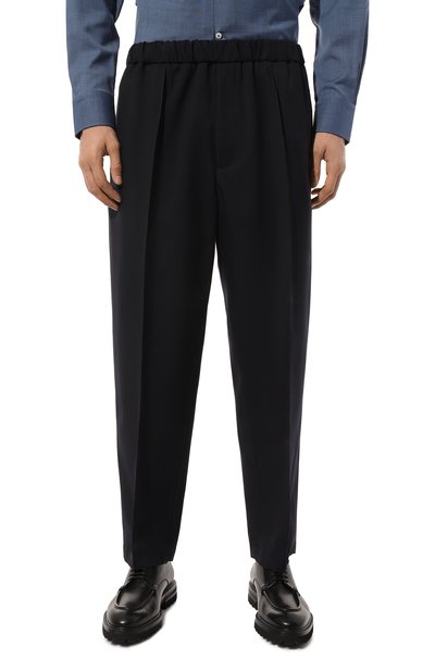 Шерстяные брюки JIL SANDER, арт. J21KA0012/J41136, фото 3