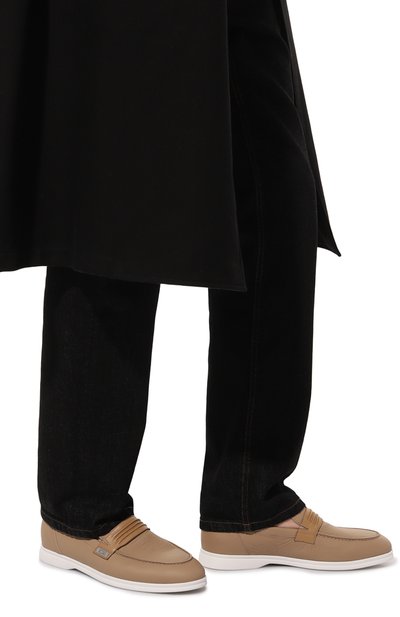 Кожаные лоферы ZILLI, арт. H0074AM1961VRUL01, фото 3