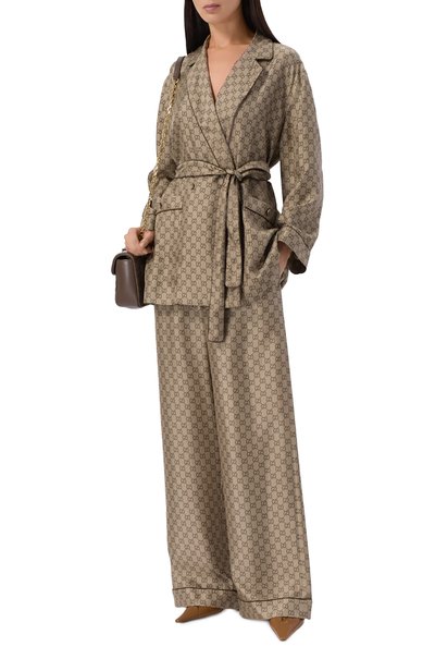 Шелковая блузка GUCCI, арт. 864562/ZAUUN, фото 2