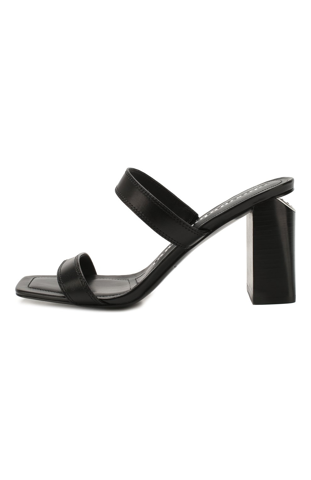 Кожаные мюли ALEXANDER WANG, арт. 30C120B023, фото 3