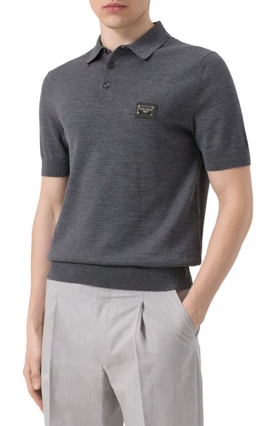 Шерстяное поло DOLCE & GABBANA, арт. GX038T/JCVC7, фото 3
