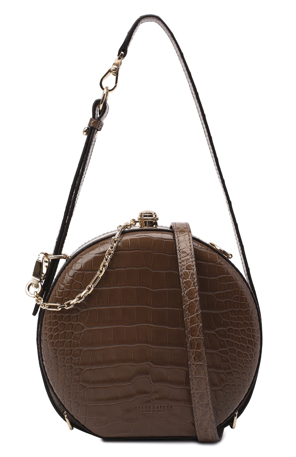Сумка canteen из кожи аллигатора RALPH LAUREN, арт. 435790384AMIS, фото 6