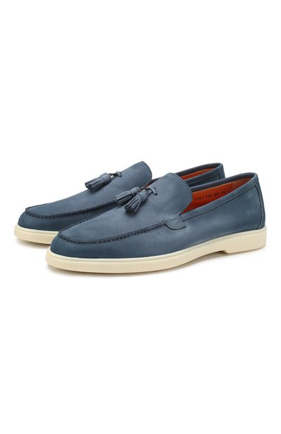 Кожаные лоферы SANTONI, арт. MGYA15997TICECDXF48, фото 1
