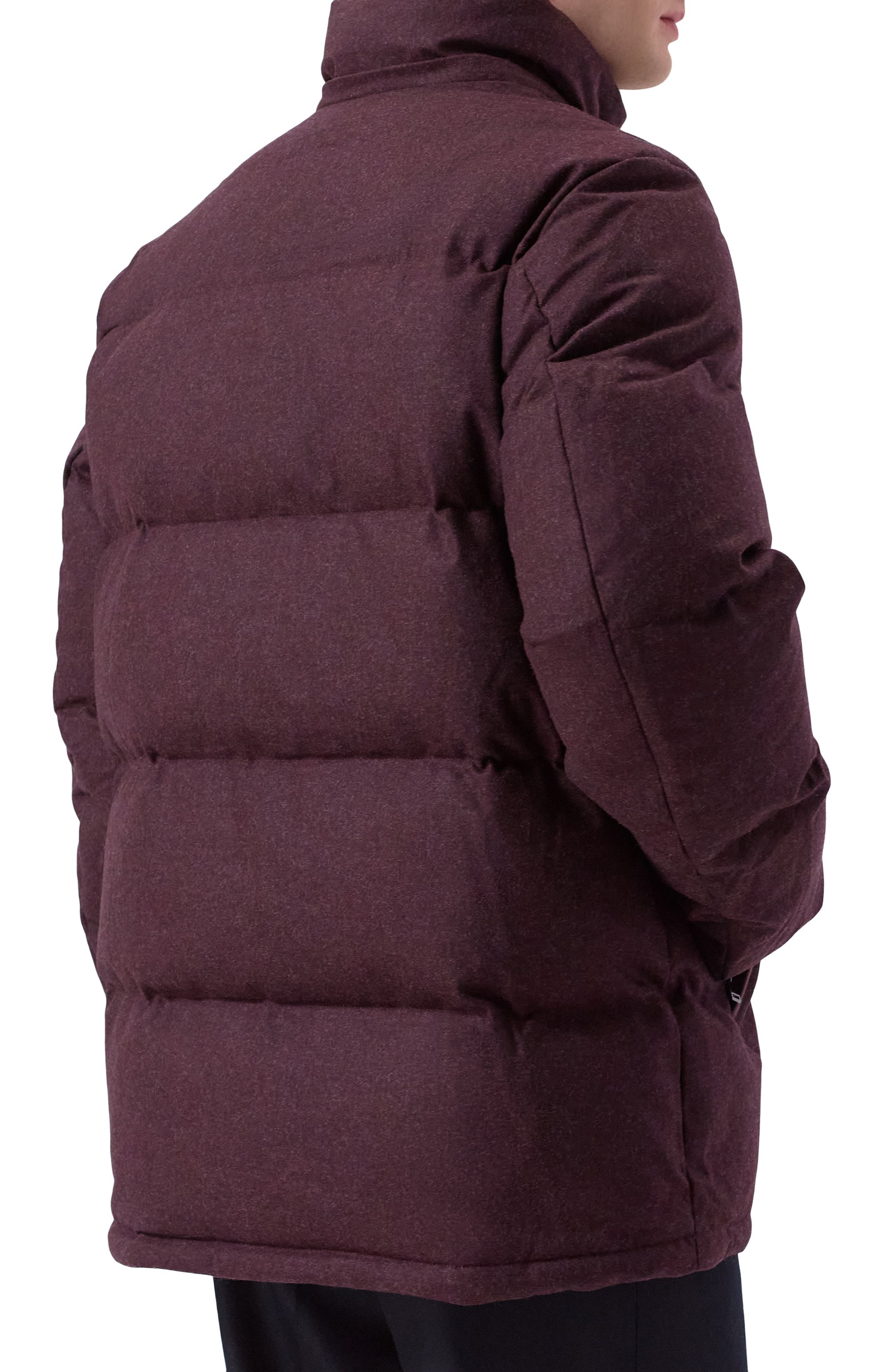 Пуховик siberia из шерсти и кашемира 12 STOREEZ, арт. 134077, фото 6