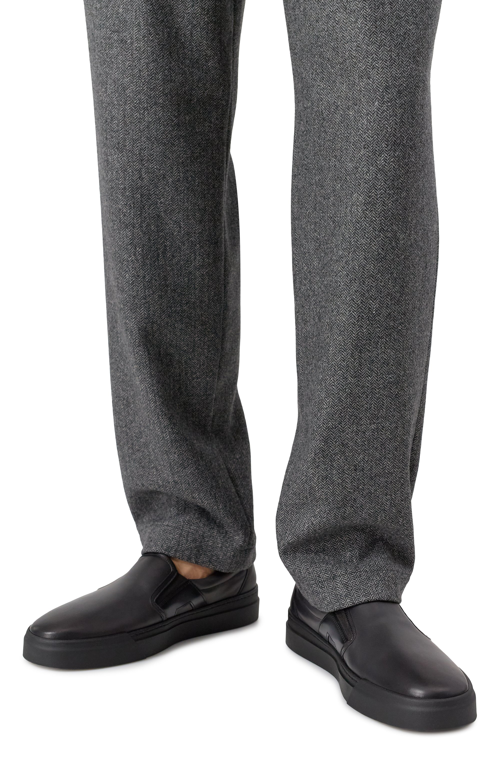 Кожаные слипоны gloria SANTONI, арт. MBGG22125NE0TG0N, фото 3