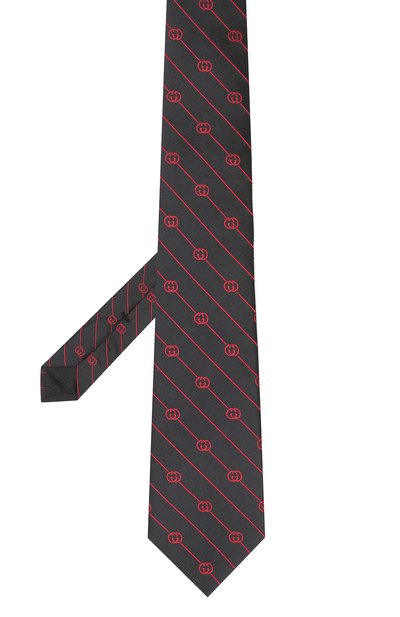 Шелковый галстук GUCCI синего цвета по цене 16600 руб., арт. 597117/4E002, фото 2 Шелковый галстук GUCCI, арт. 597117/4E002, фото 2