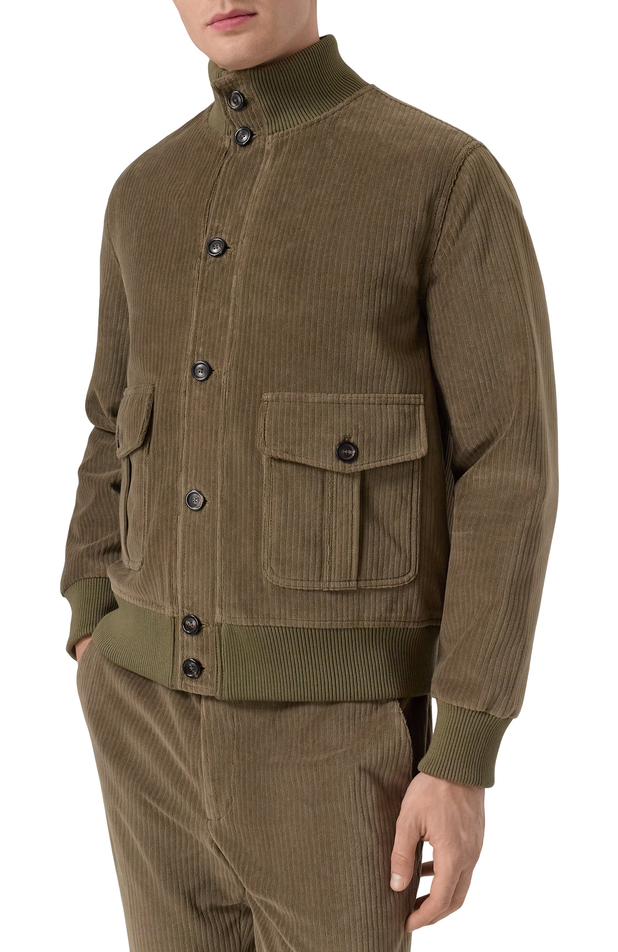 Вельветовый бомбер CIRCOLO 1901, арт. CN4966, фото 3