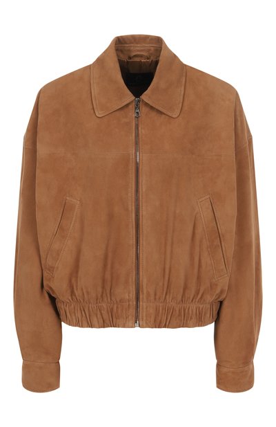 Женский замшевый бомбер MASLOV, арт. MZK07