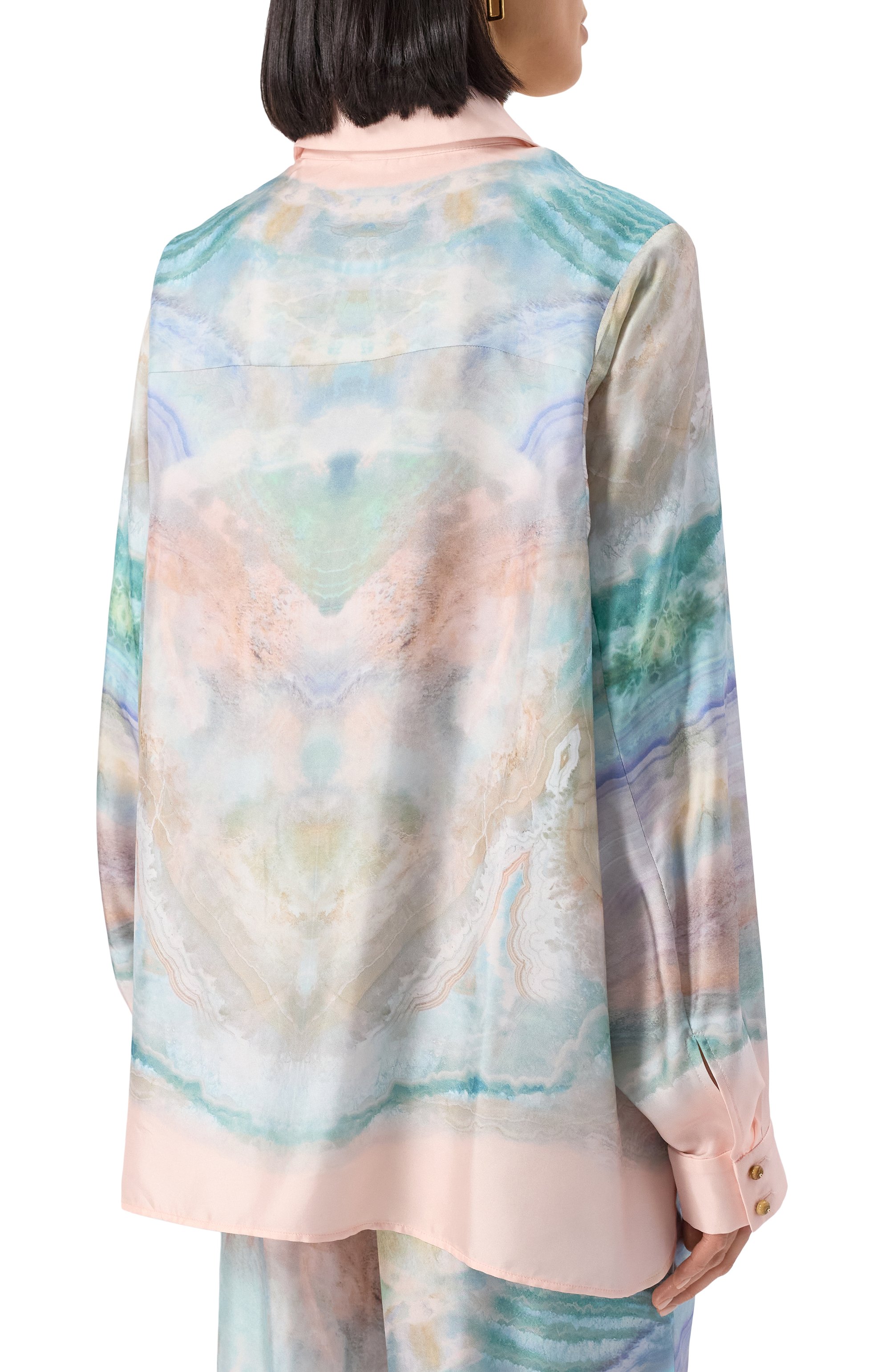 Шелковая блузка ZIMMERMANN, арт. 4028TS251, фото 4