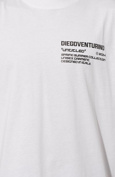 Хлопковая майка DIEGO VENTURINO, арт. D3S4TS-SMBASIC2, фото 5