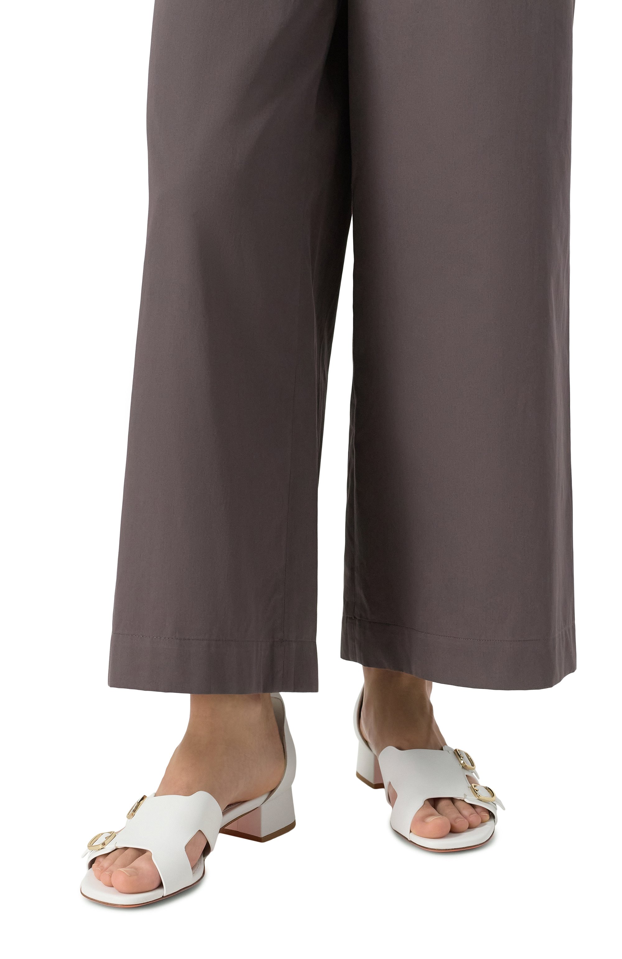 Кожаные босоножки SANTONI, арт. WHVG71606HA2TLGA, фото 3