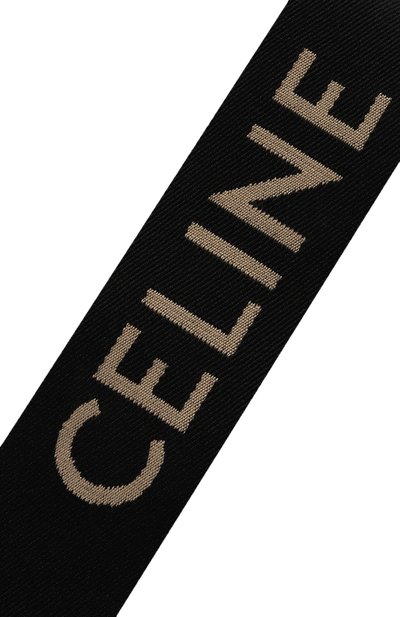 Ремень для сумки CELINE черного цвета по цене 47850 руб., арт. 49S022AEP, фото 3 Ремень для сумки CELINE, арт. 49S022AEP, фото 3