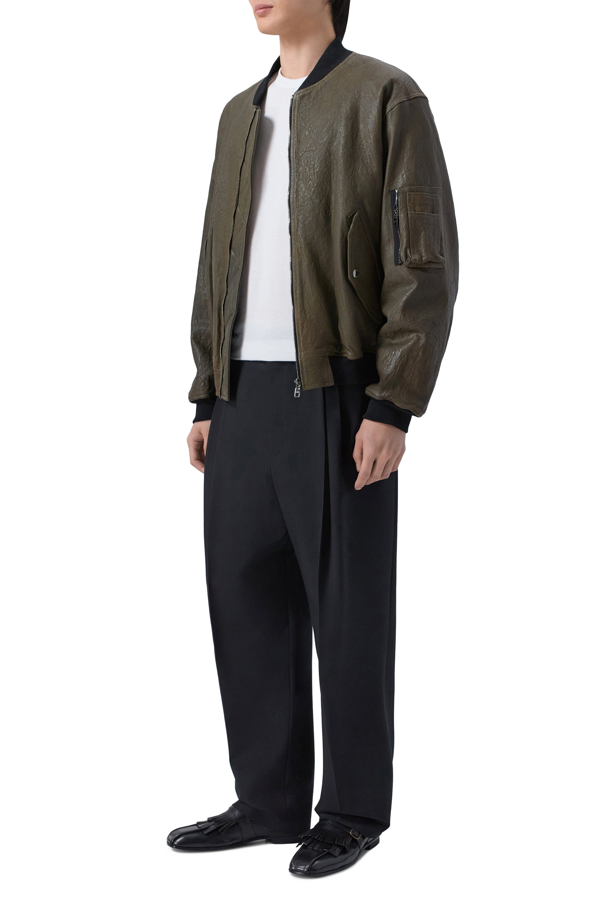 Кожаные лоферы FABI, арт. FU1481/MADRAS, фото 2