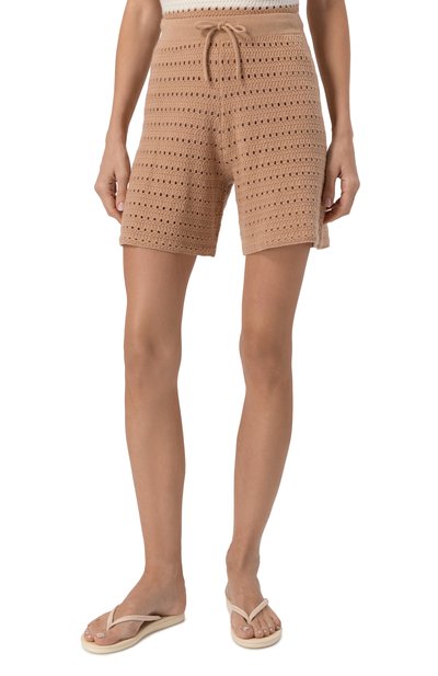 Шорты из хлопка и кашемира FTC бежевого цвета по цене 29350 руб., арт. 09903-0420, фото 3 Шорты из хлопка и кашемира FTC, арт. 09903-0420, фото 3