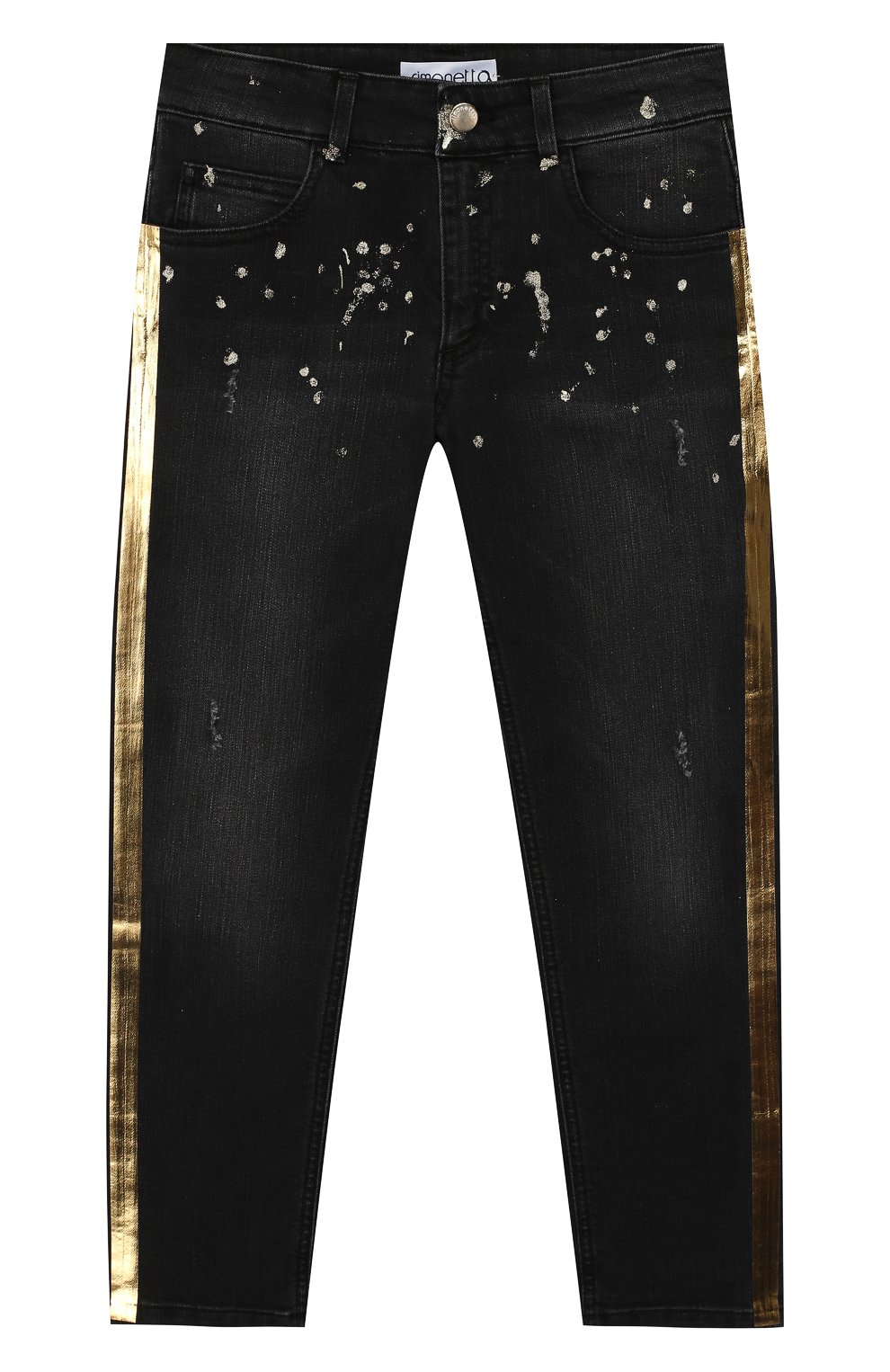 Джинсы с лампасами SIMONETTA, арт. 1L6281/LA700/10-14+, фото 1