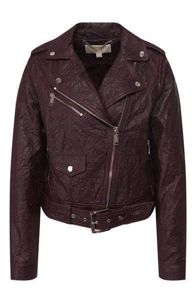 Женская кожаная куртка MICHAEL MICHAEL KORS, арт. MH82HYG2A3