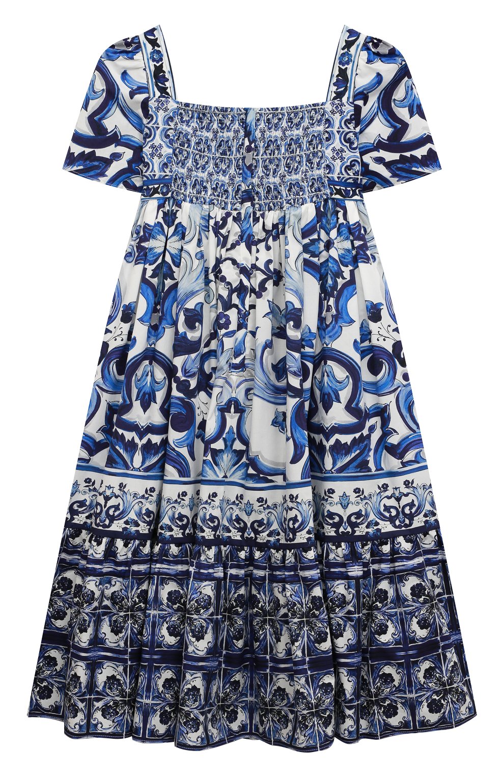 Хлопковое платье DOLCE & GABBANA, арт. L53DE7/G7EY0/8-14, фото 2