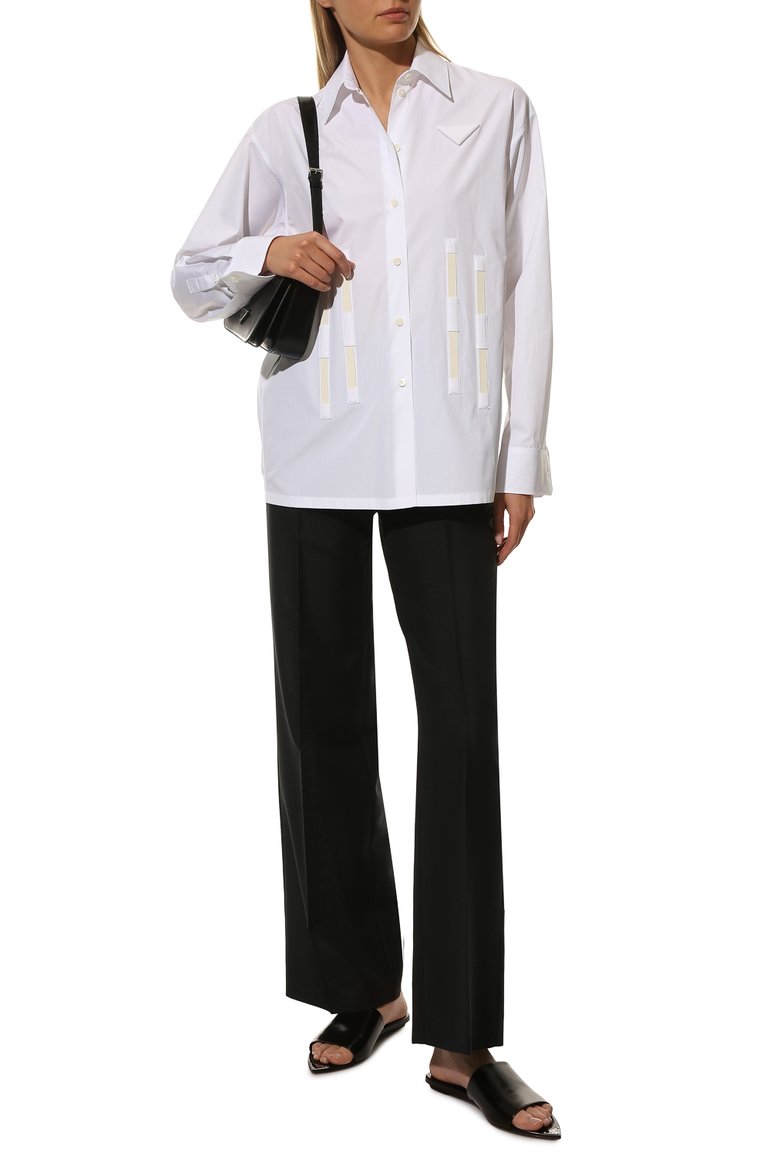 Кожаные шлепанцы PRADA, арт. 1XX634-055-F0002-005, фото 2