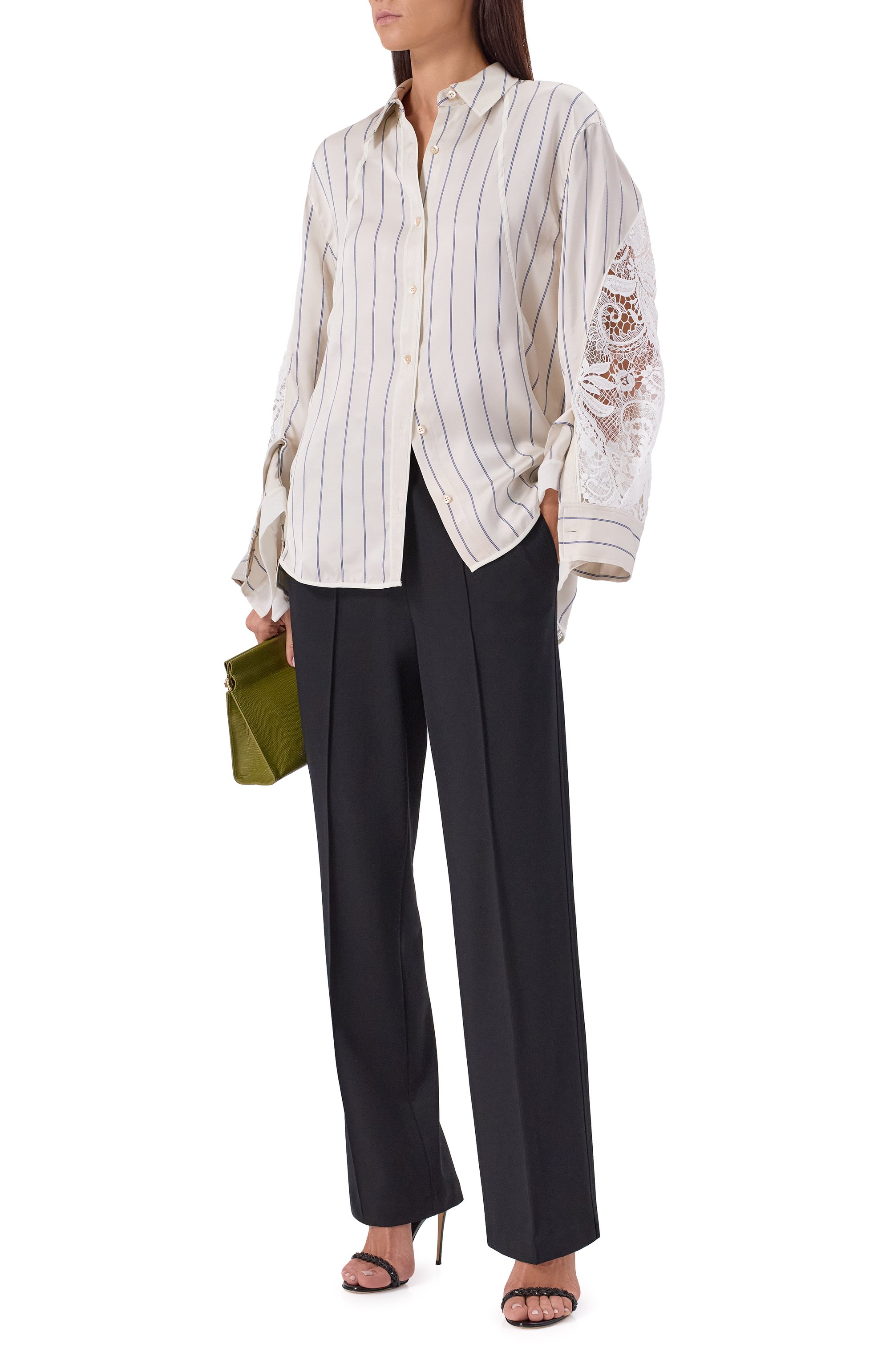 Рубашка из вискозы 3.1 PHILLIP LIM, арт. S252-21681FST, фото 2