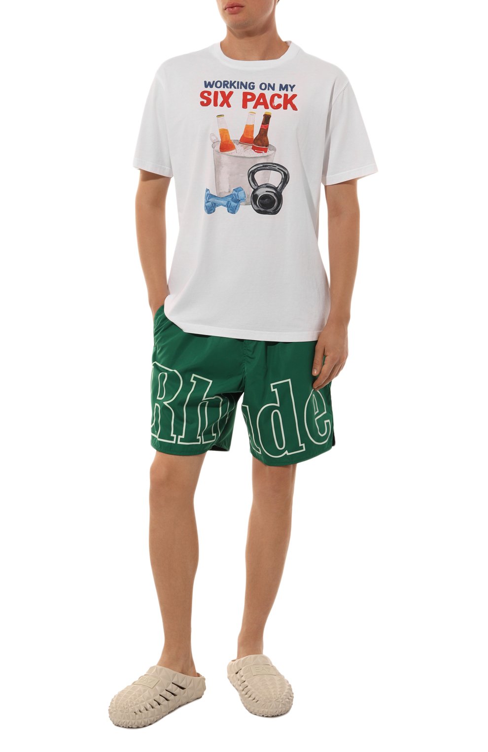 Хлопковая футболка MC2 SAINT BARTH, арт. STBM TSHIRT MAN/TSHM001/02203B, фото 2