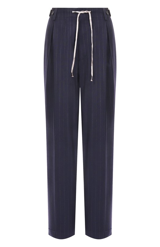 Шерстяные брюки Maison Margiela S29KA0395/M35581 Синий S29KA0395/M35581