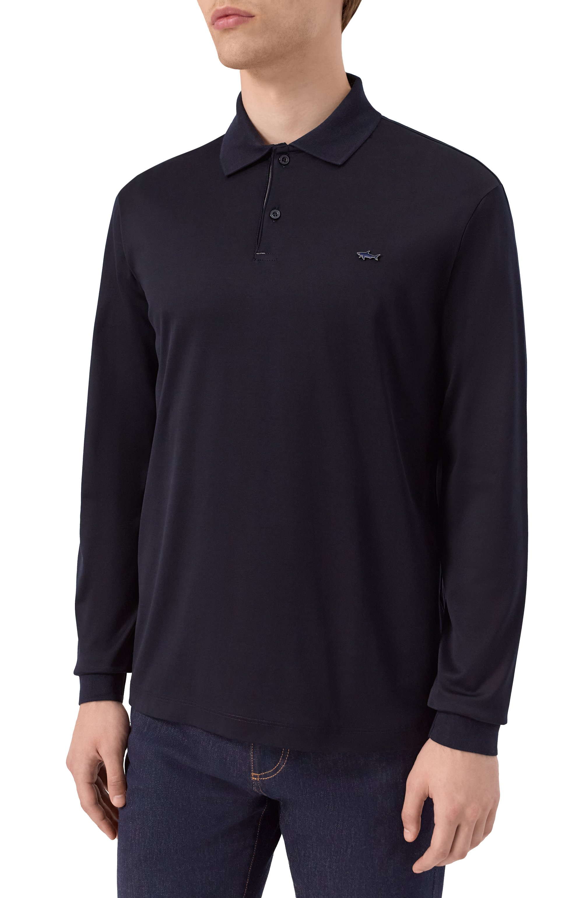 Хлопковое поло PAUL&SHARK, арт. 15311727, фото 3