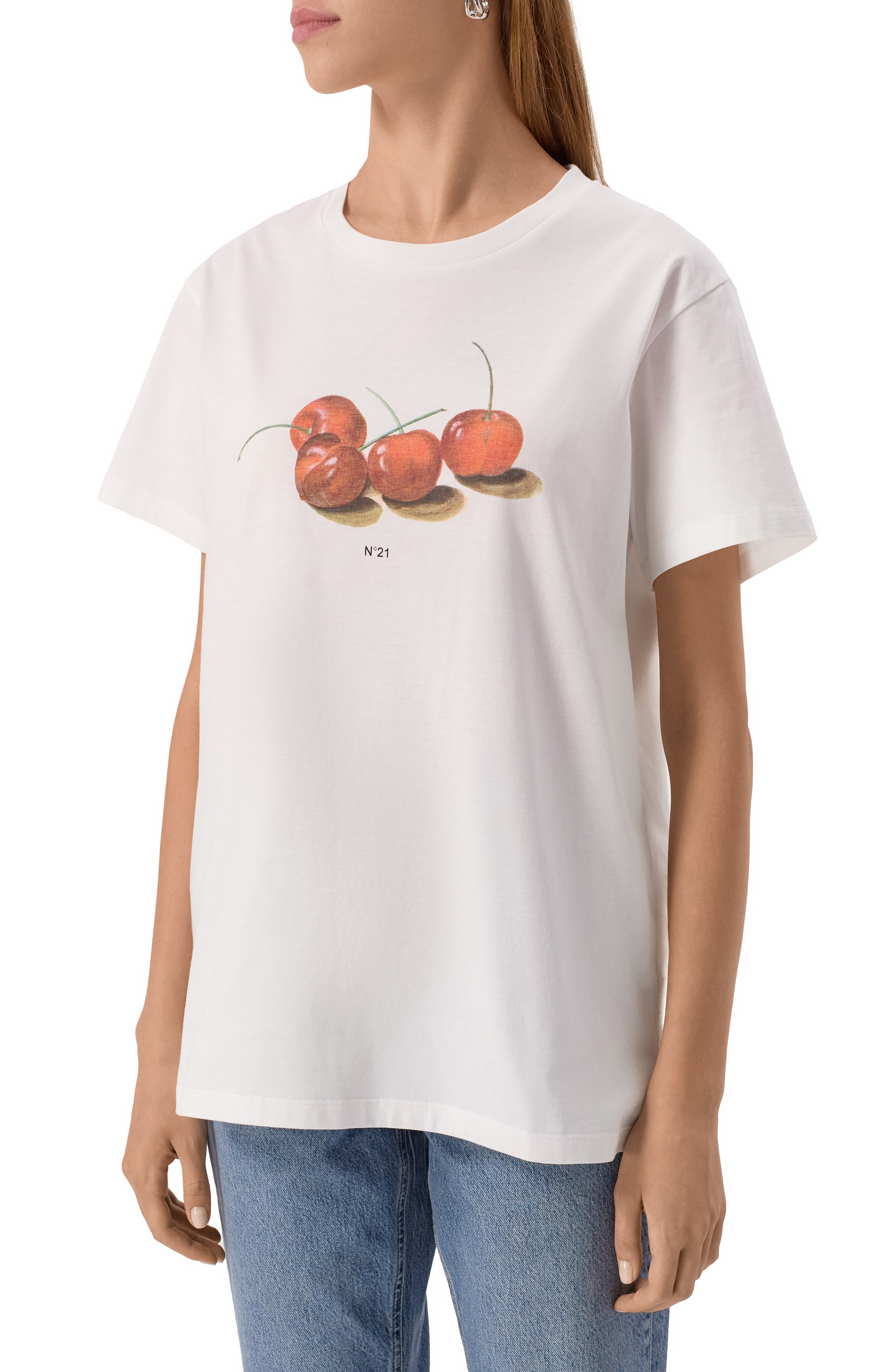 Хлопковая футболка N21, арт. F082/6328, фото 3