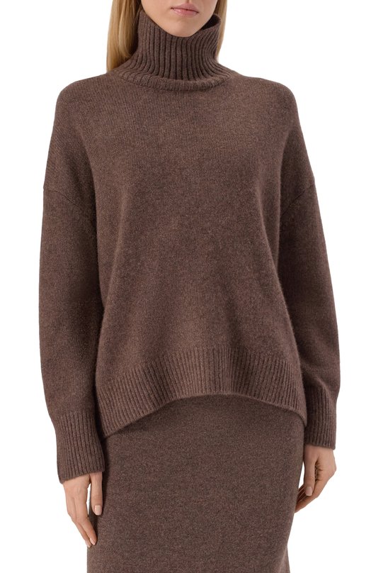 Кашемировый свитер Addicted MK840-1 Коричневый  MK840-1 Фото 3