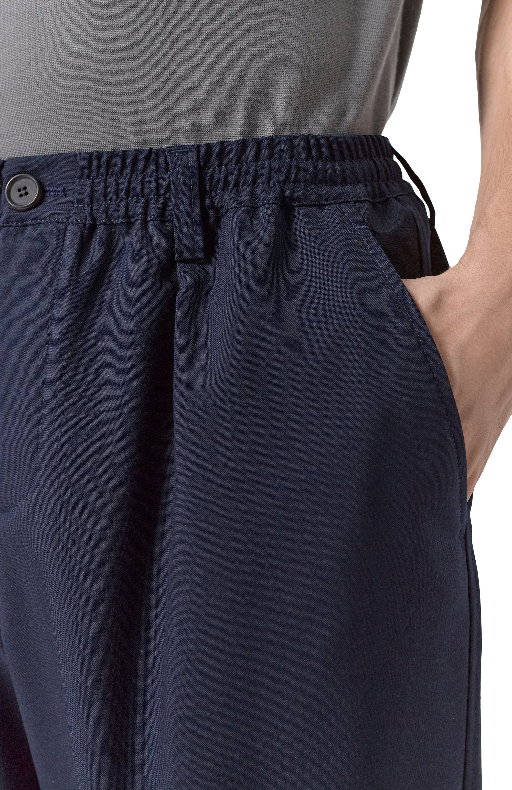 Шерстяные брюки MARNI, арт. PUMU0017U4/TW839, фото 5