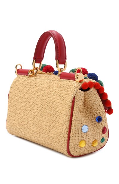 Сумка my sicily mini DOLCE & GABBANA бежевого цвета по цене 357000 руб., арт. BB7864/B0424, фото 4 Сумка my sicily mini DOLCE & GABBANA, арт. BB7864/B0424, фото 4