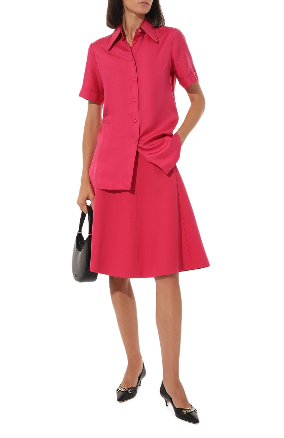 Шелковая рубашка GUCCI, арт. 643967 ZKS36, фото 2