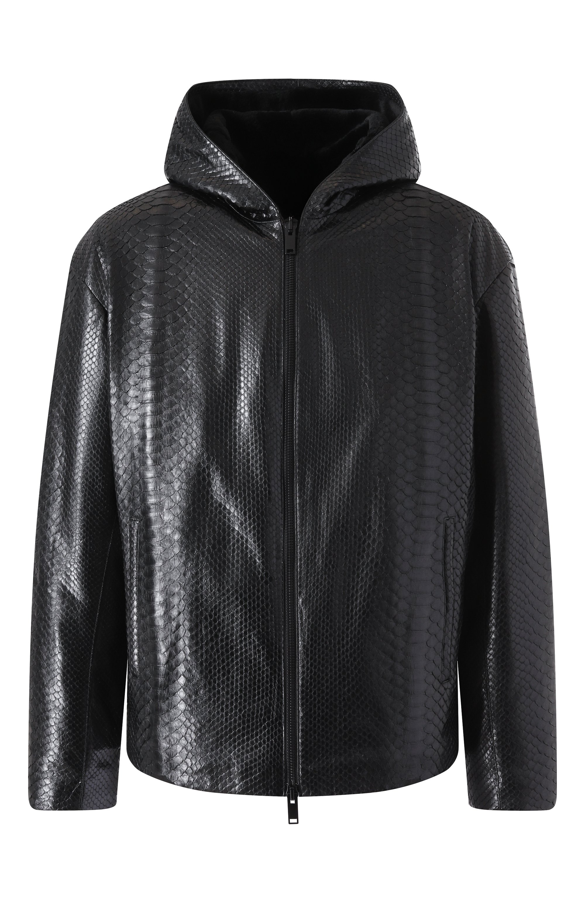 Куртка из кожи питона с подкладкой из норки MVST, арт. FEXECK-ES4455-1V, фото 1