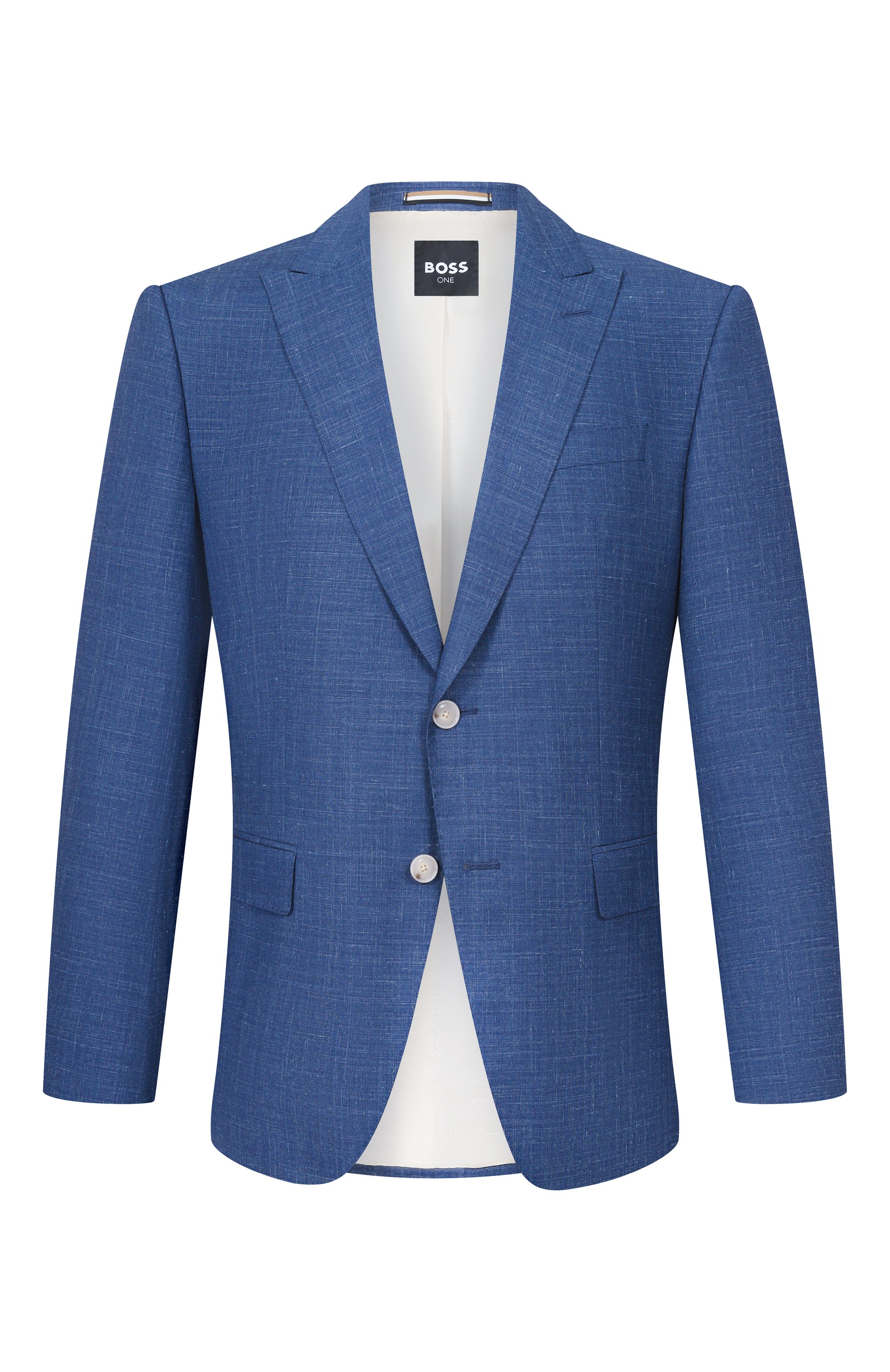 Пиджак из шерсти и шелка BOSS, арт. 50562604, фото 1