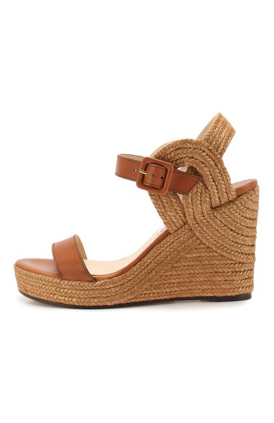 Кожаные босоножки delphi 100 JIMMY CHOO, арт. DELPHI 100/VA0, фото 3