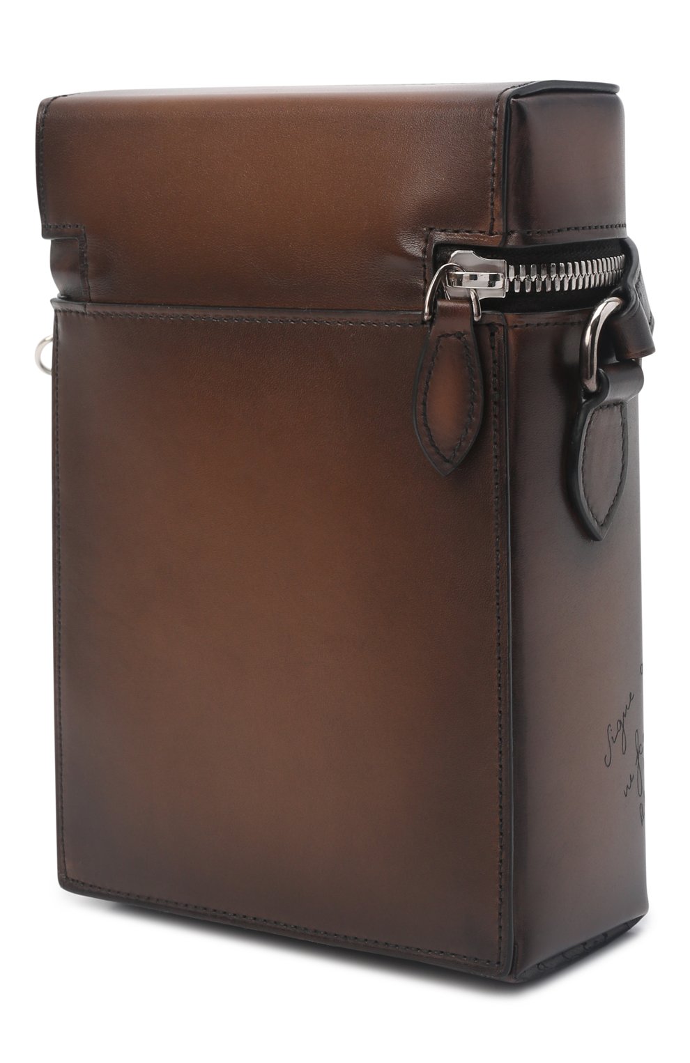 Кожаная сумка-мессенджер BERLUTI, арт. M230794, фото 4