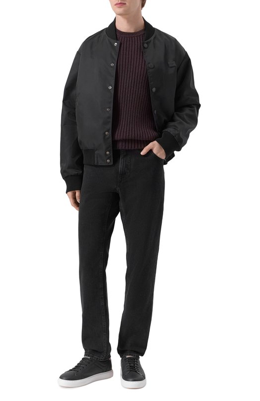 Шерстяной джемпер Dolce & Gabbana GXQ83T/JCVG6 Коричневый  GXQ83T/JCVG6 Фото 2