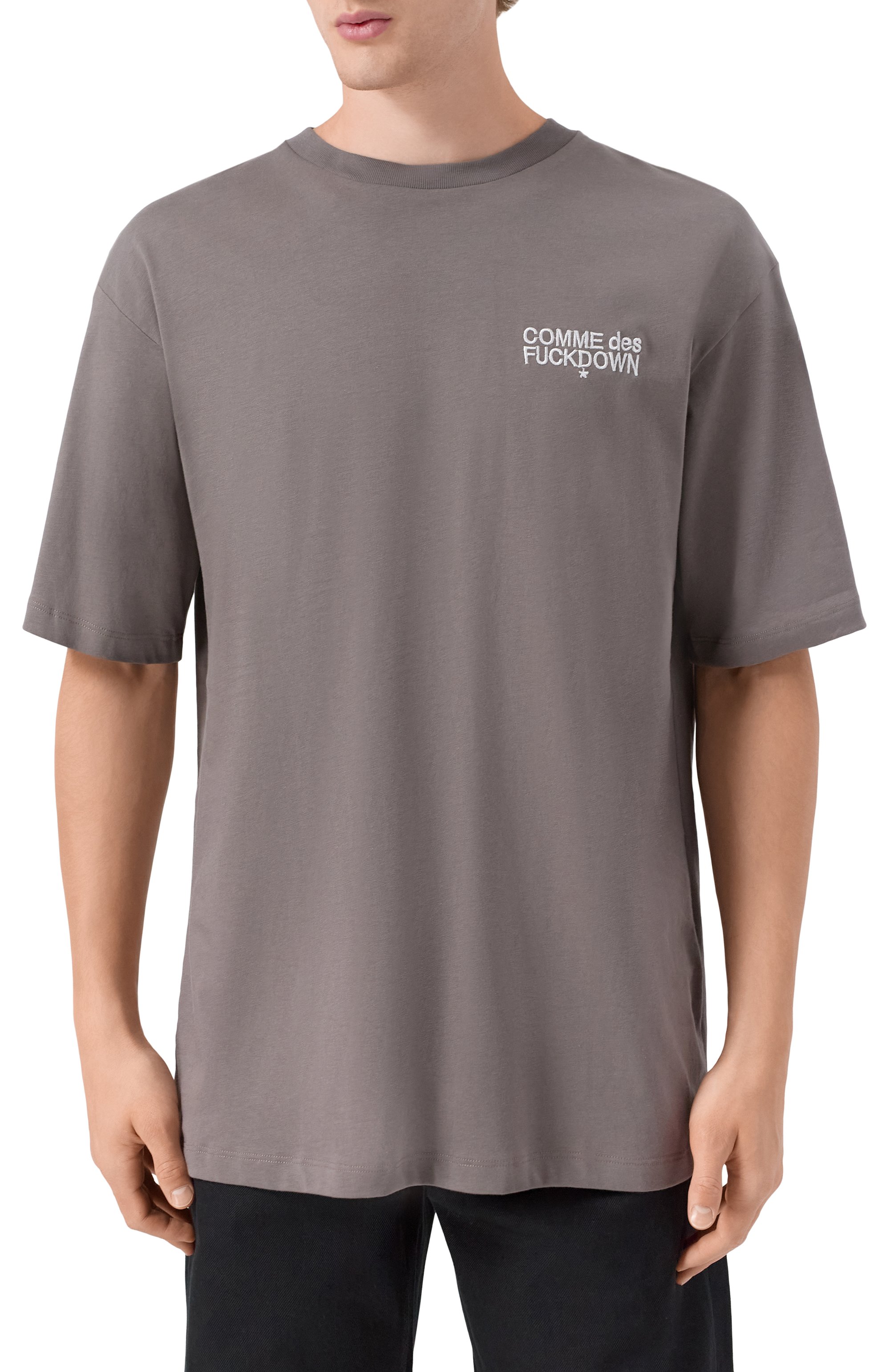 Хлопковая футболка COMME DES FUCKDOWN, арт. CFABM01727, фото 3