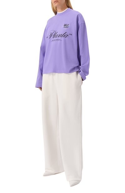 Хлопковый лонгслив PLANTA ROSA, арт. PR/L02.1/COMPLEXITY/220VELVET, фото 5