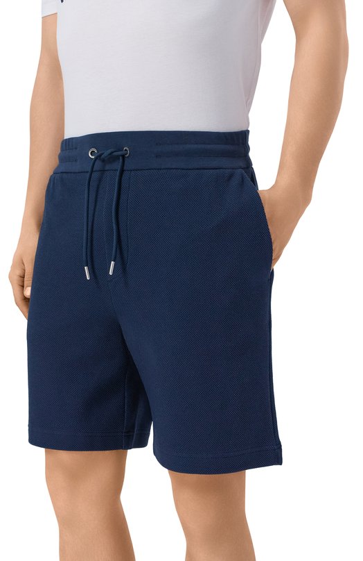 Хлопковые шорты BOSS 50559797 Синий  50559797 Фото 3