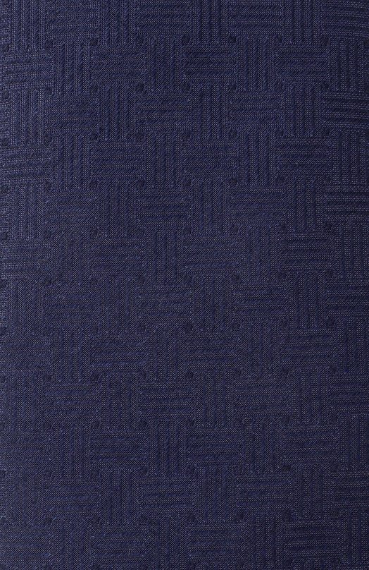 Галстук из шелка и хлопка Zilli CRAV02M0614VNJQ00 Синий  CRAV02M0614VNJQ00 Фото 4