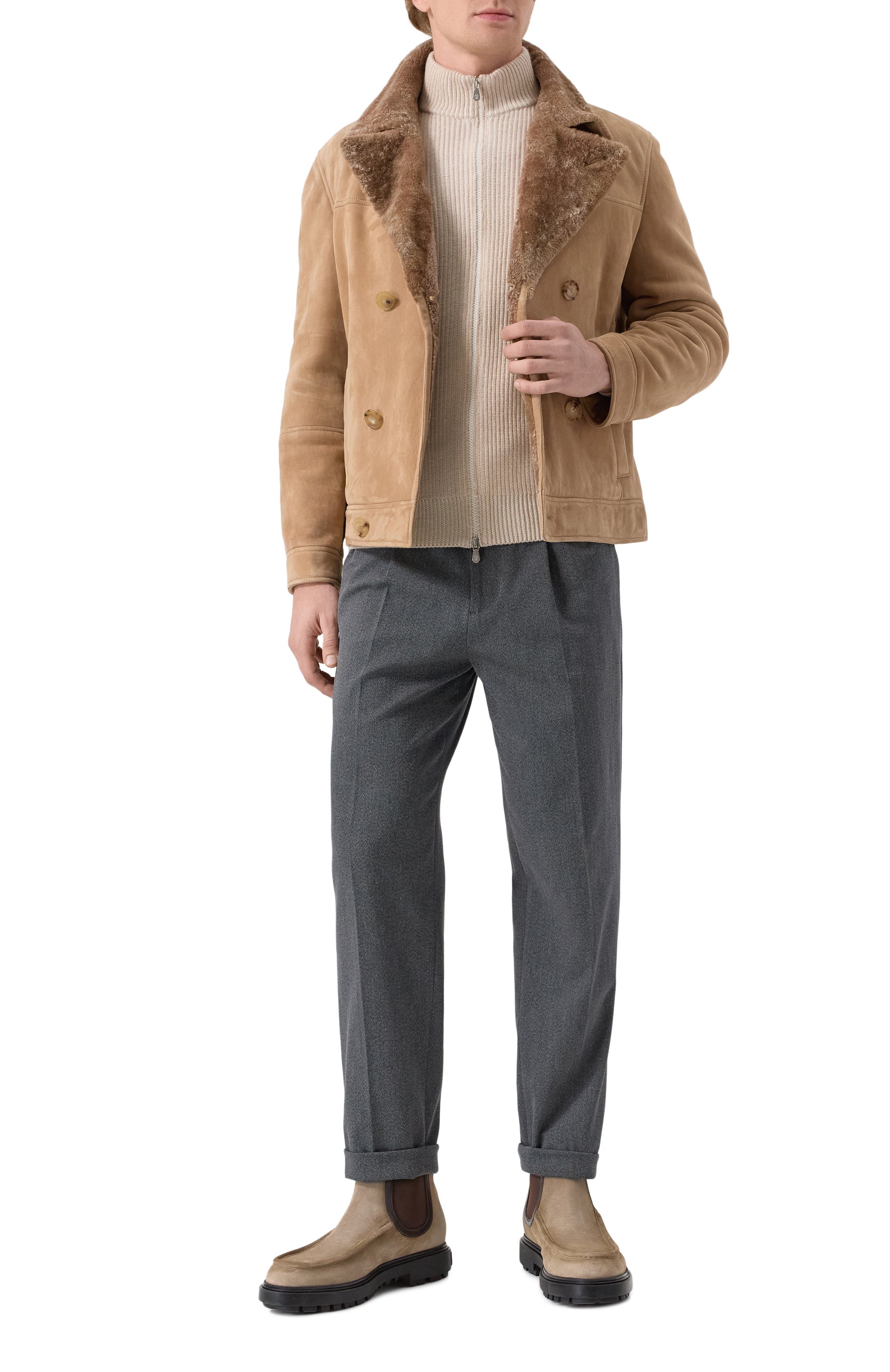 Кашемировый кардиган BRUNELLO CUCINELLI, арт. M22700506, фото 2