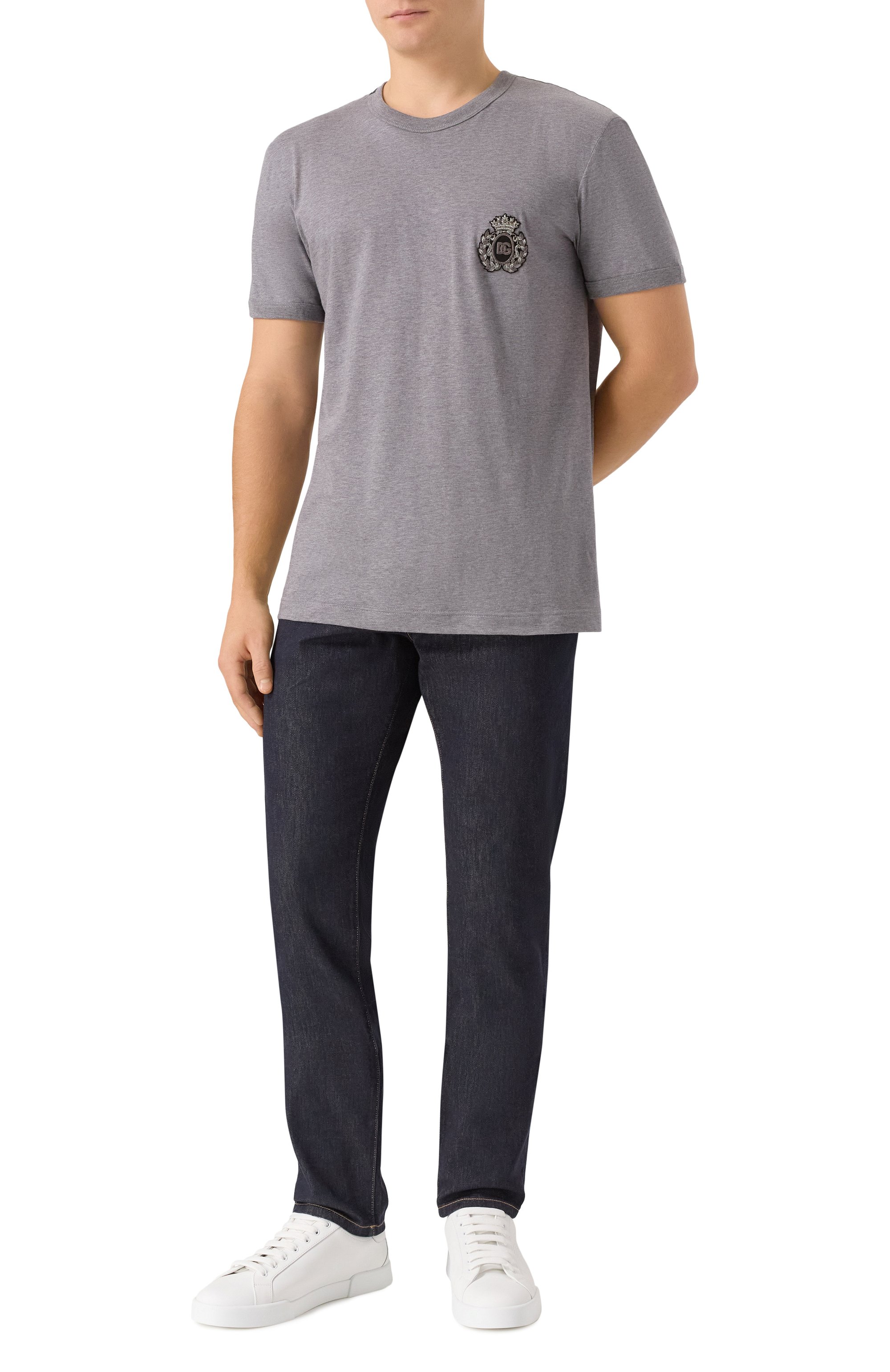 Хлопковая футболка DOLCE & GABBANA, арт. G8PV1Z/G7PJ6, фото 2