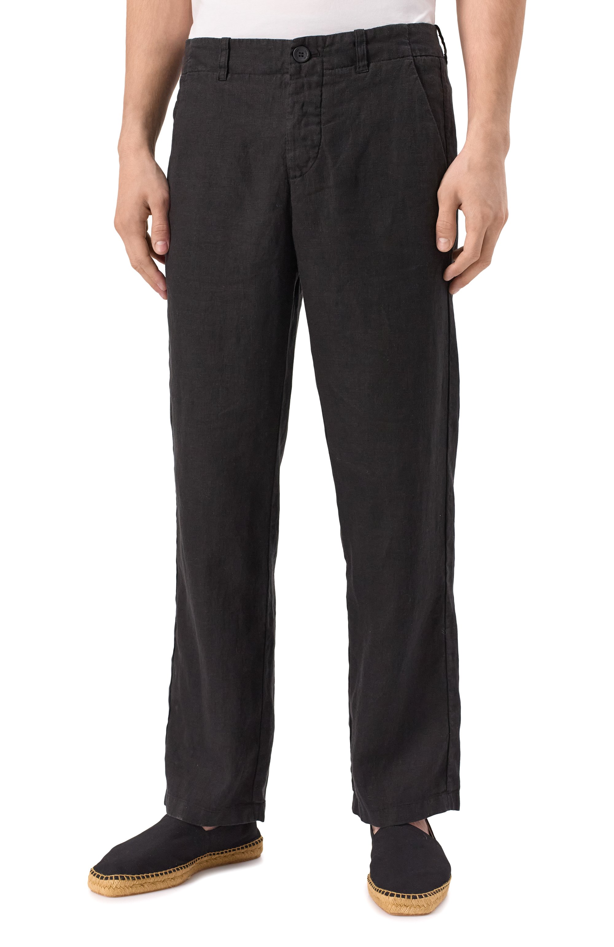 Льняные брюки HANNES ROETHER, арт. TRA21VEL.602/, фото 3