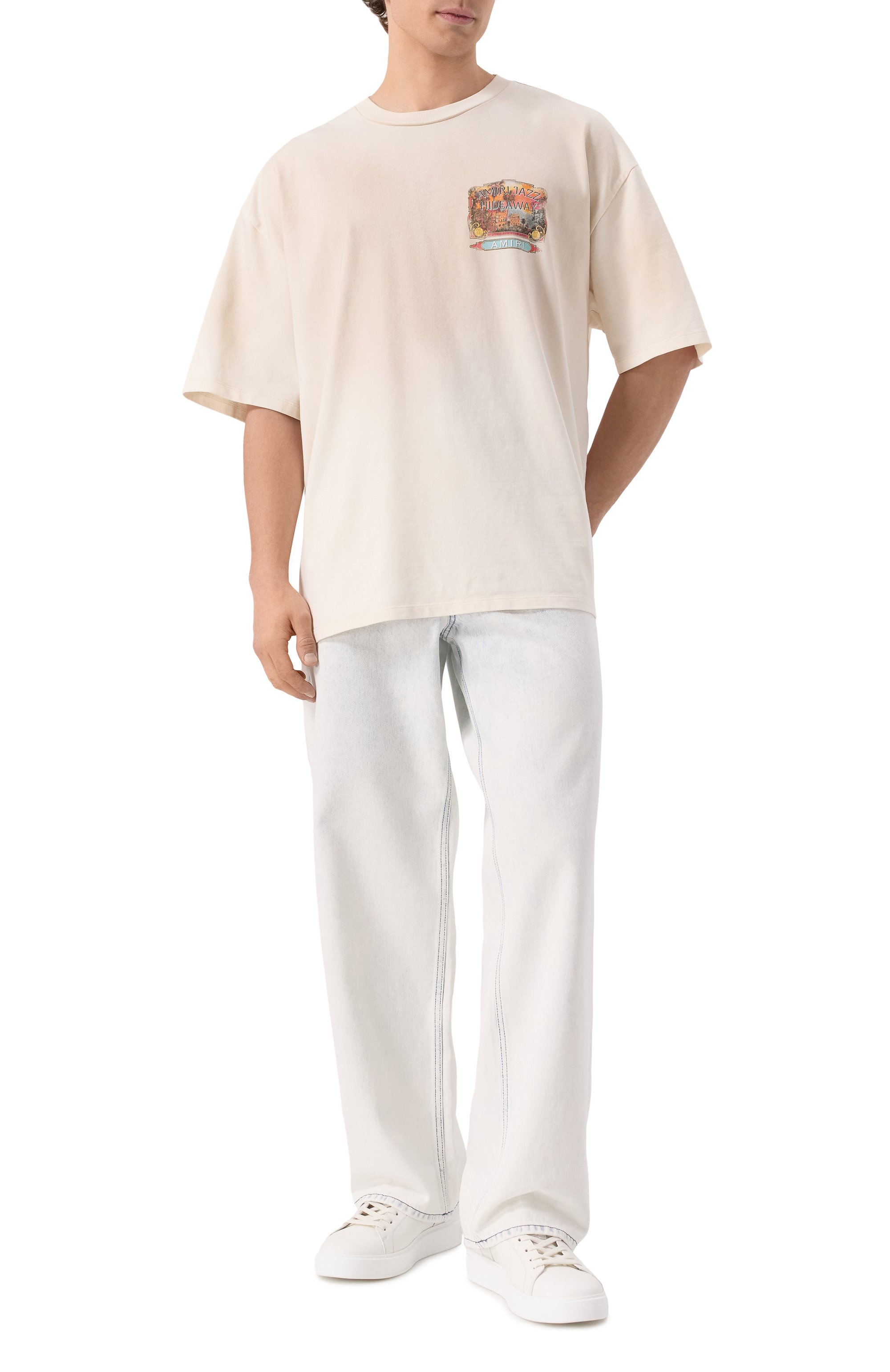 Хлопковая футболка AMIRI, арт. AMJYTE1165, фото 2