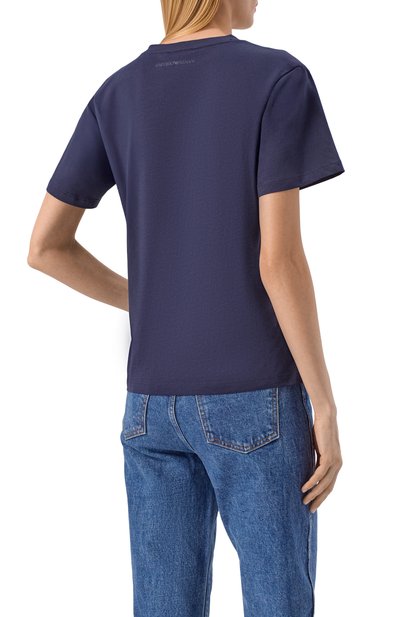 Хлопковая футболка EMPORIO ARMANI, арт. EW003593/AF12597, фото 4