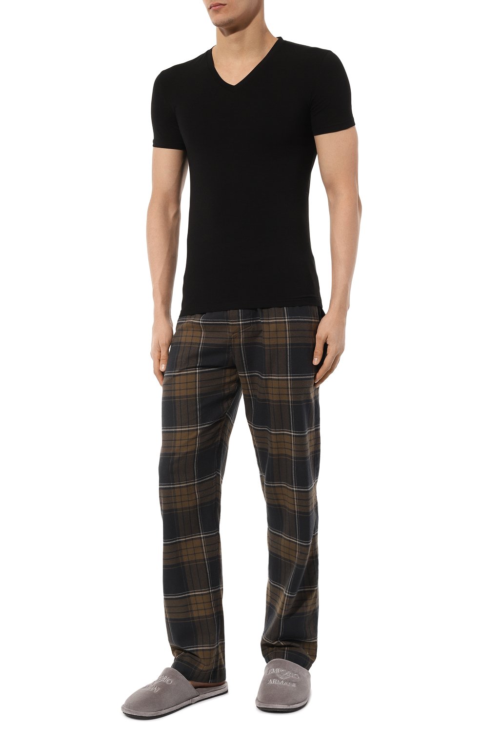 Хлопковая футболка ZEGNA, арт. N2M800090, фото 2