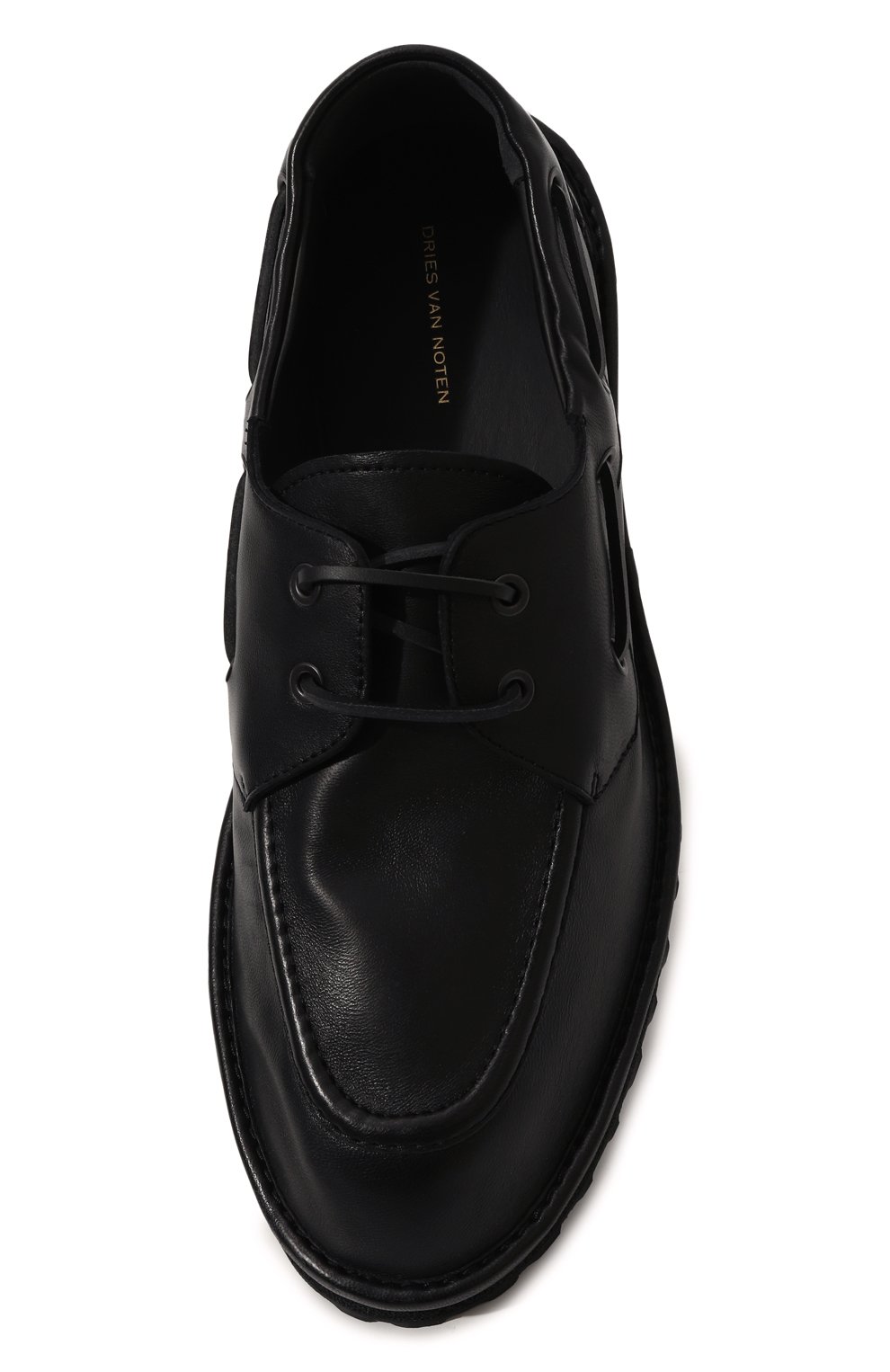Кожаные топсайдеры DRIES VAN NOTEN, арт. MS241/727/112, фото 6