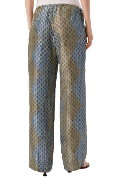 Шелковые брюки DRIES VAN NOTEN, арт. 010914-2127-104, фото 4