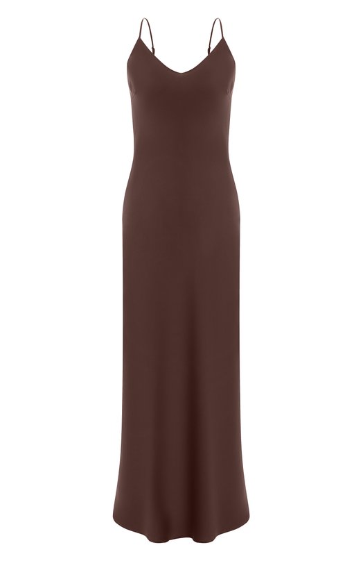 Шелковое платье Allude 255/84004 Коричневый 255/84004